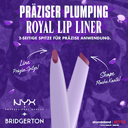 Lipgloss Set Bridgerton Royal Treasures 02 Shimmering Amethyst NYX PROFESSIONAL MAKEUP