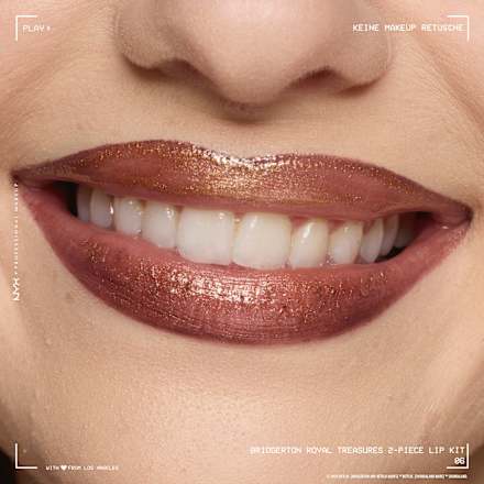 Lipgloss Set Bridgerton Royal Treasures 06 Topaz NYX PROFESSIONAL MAKEUP