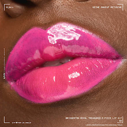 Lipgloss Set Bridgerton Royal Treasures 03 Hot Pink NYX PROFESSIONAL MAKEUP