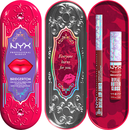 Lipgloss Set Bridgerton Royal Treasures 05 Cherry NYX PROFESSIONAL MAKEUP