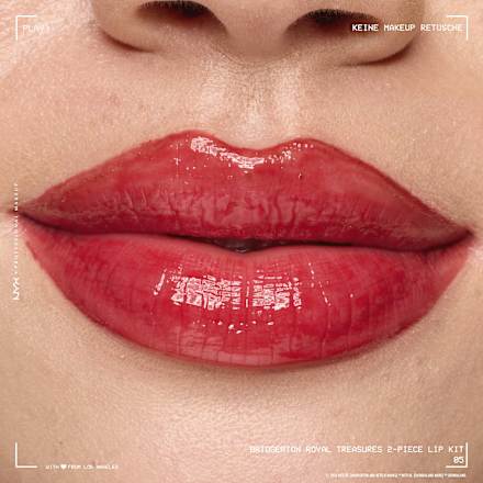 Lipgloss Set Bridgerton Royal Treasures 05 Cherry NYX PROFESSIONAL MAKEUP