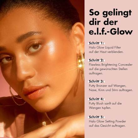 Foundation Halo Glow Liquid Filter 0.5 Fair e.l.f. Cosmetics