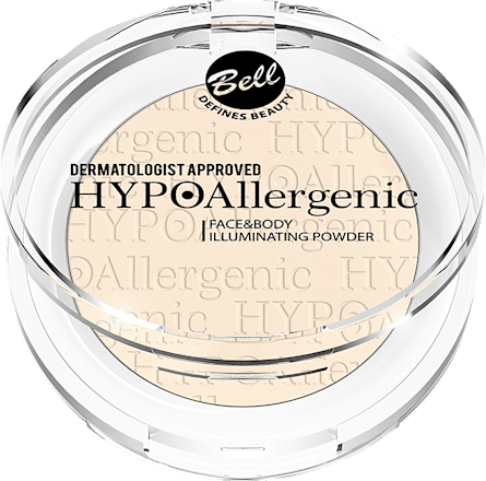 Pudră iluminatoare față și corp Bell HYPOAllergenic