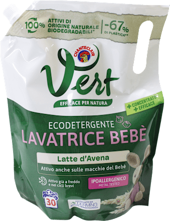 Ricarica ecodetergente lavatrice Bebè CHANTECLAIR