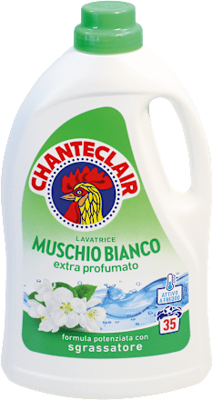 Detersivo lavatrice muschio bianco CHANTECLAIR