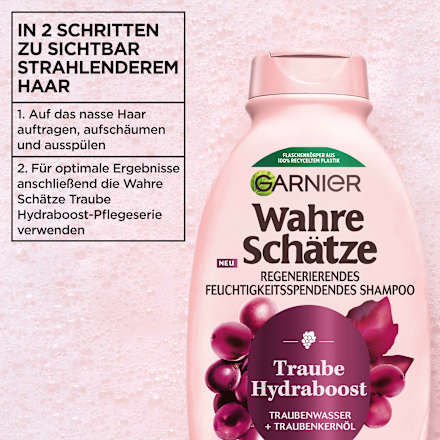 Shampoo Traube Hydraboost Wahre Schätze