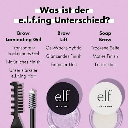Augenbrauengel Laminating Transparent e.l.f. Cosmetics