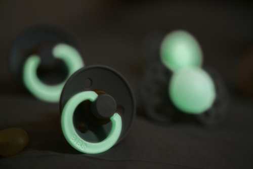 Colour Glow In The Dark duda varalica Blush/Vanilla, 0+ mj. BIBS