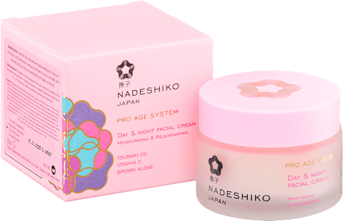 Cremă facială pentru zi și noapte cu ulei de Tsubaki NADESHIKO