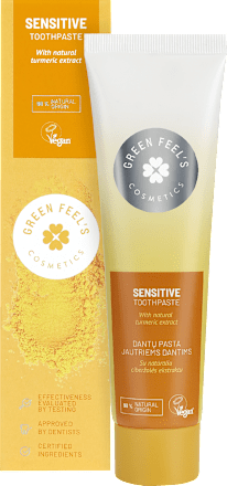 Pastă de dinți cu curcuma Green Feel's