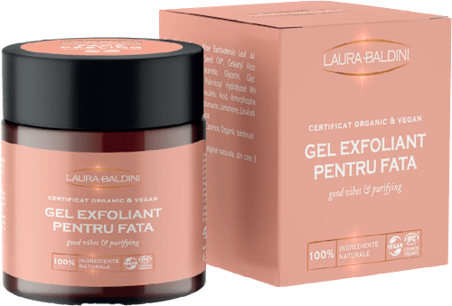 Gel Exfoliant pentru Față - Good Vibes LAURA BALDINI