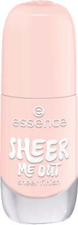 Gélový lak na nechty 04 Sheer Me Out essence