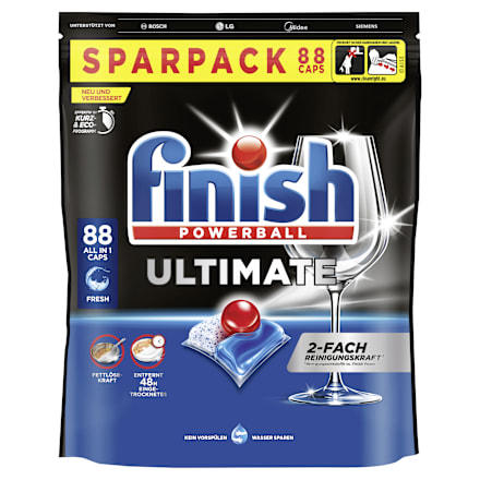 Geschirrspül-Tabs Ultimate All in 1 Sparpack Finish