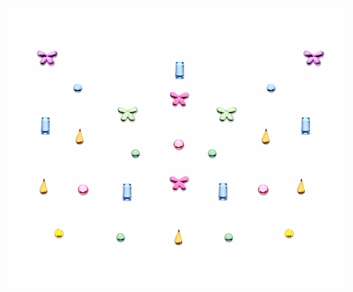 Nagelsticker Set It's A Rainbow Bling essence