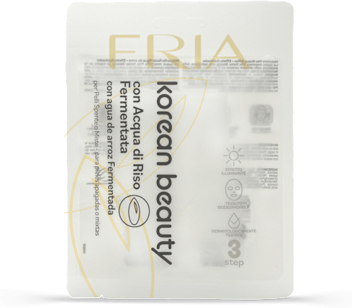 Korean beauty maschera in tessuto con acqua di riso FRIA
