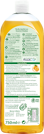 Allzweckreiniger Orange Frosch