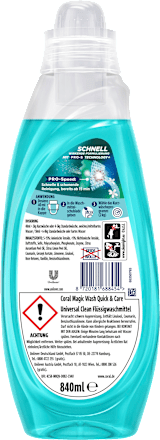 Vollwaschmittel flüssig Magic Wash  Coral
