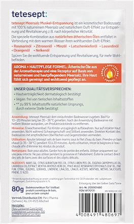 Badesalz Muskel-Entspannung tetesept