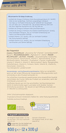 Folgemilch 2, nach dem 6.Monat dmBio