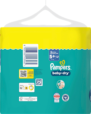 Windeln baby-dry Gr. 5+ (12-17 kg) Big Pack Pampers