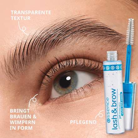 Augenbrauen- & Wimperngel Transparent essence