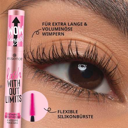 Mascara lash WITHOUT LIMITS - n. 01 essence