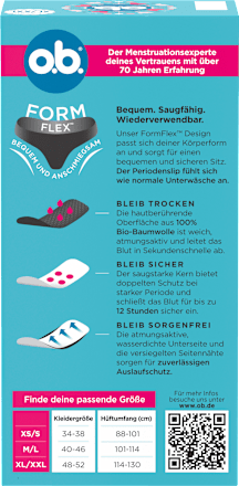 Periodenunterwäsche Slip schwarz Gr. XL/XXL o.b.