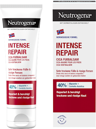 Fußcreme intense repair mit Panthenol Neutrogena