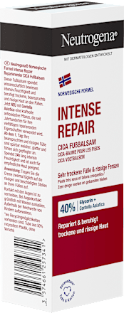 Fußcreme intense repair mit Panthenol Neutrogena