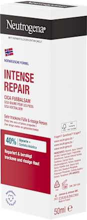 Fußcreme intense repair mit Panthenol Neutrogena
