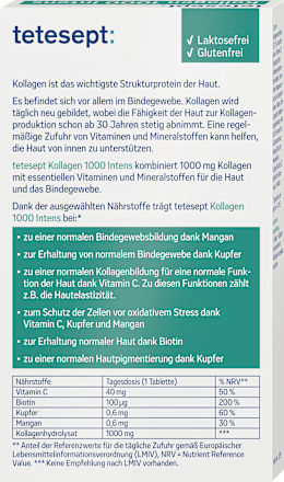 Kollagen 1000 Intens 30 St tetesept