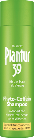 Shampoo Phyto-Coffein, coloriertes & strapaziertes Haar Plantur 39