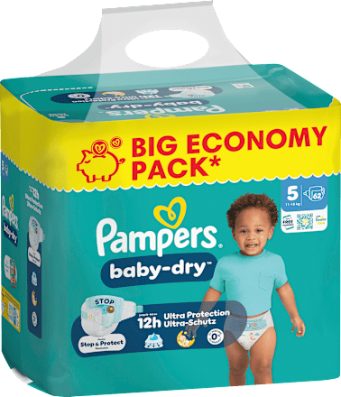 Windeln Baby Dry Gr. 5 (11-16 kg) Big Pack Pampers baby-dry