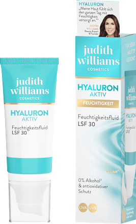 Feuchtigkeitsfluid Hyaluron Aktiv LSF30 judith williams COSMETICS