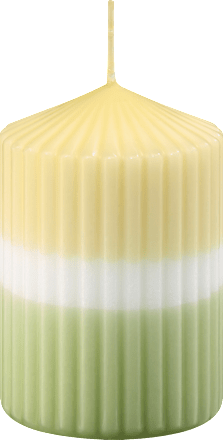 Rillenkerze 100/70 dreifarbig Profissimo