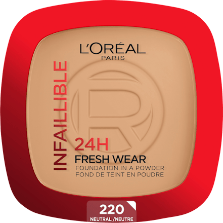 Foundation Puder Infaillible 24H Fresh Wear 220 L'ORÉAL PARiS