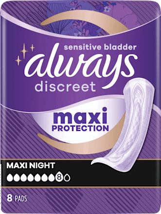 discreet Einlagen Inkontinenz Ultimate Nacht  always