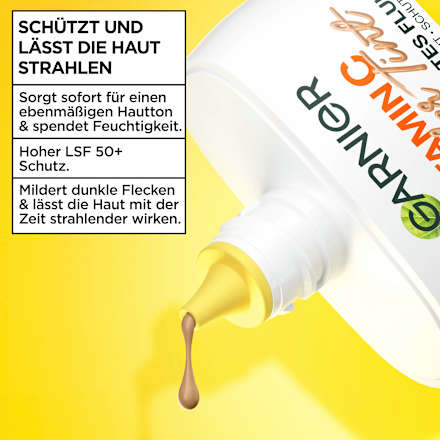 Fluid Vitamin C Wondertint UV LSF 50, Medium GARNIER