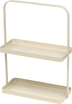 Etagenregal aus Metall, beige (13x40x29 cm) dm home
