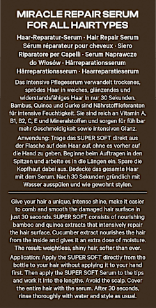 Haarserum Super Soft SHYNE Professional