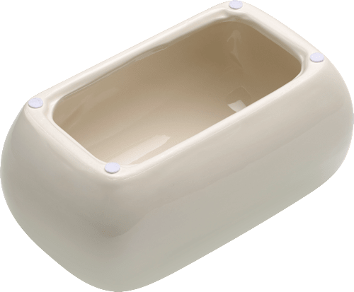 Taschentuchbox aus Keramik, offwhite dm home