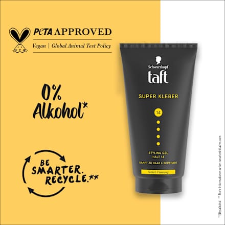 Haargel Super Kleber Schwarzkopf taft