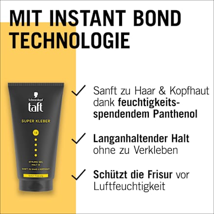 Haargel Super Kleber Schwarzkopf taft
