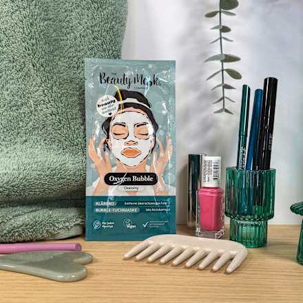 Tuchmaske Aktivkohle Bubble THE Beauty Mask COMPANY