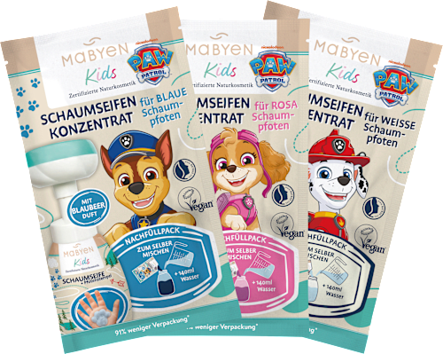 Schaumseife Konzentrat, Nachfüllpack Mabyen