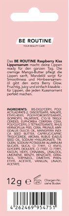 Lippenserum Rosy Peach Hydrating & Glossy BE ROUTINE