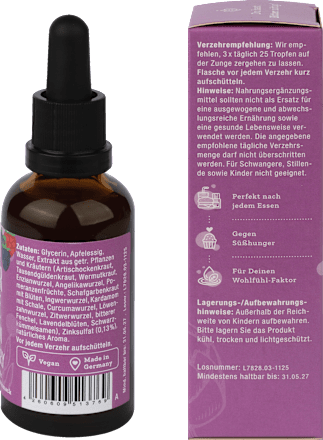 Bitterstoffe Tropfen Mild Berry BitterLiebe