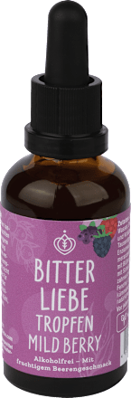 Bitterstoffe Tropfen Mild Berry BitterLiebe