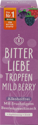 Bitterstoffe Tropfen Mild Berry BitterLiebe