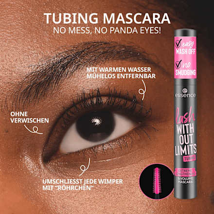 Szempillaspirál, Lash Without Limits Tubing Extreme Lengthening & Volume - Nr. 04 Black Tubing essence